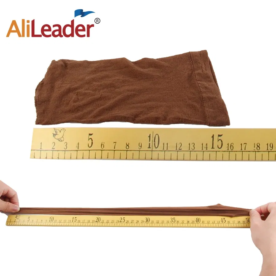 Color: Multi-Color - 1/2/3Packs Wig Cap Stocking Stretch Stocking Wig Caps For Making Wigs Caps Hairnets Stretch Elastic Wig Weaving Cap Brown Black