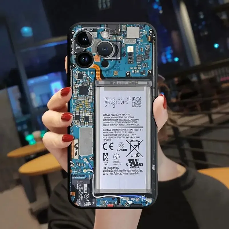 Color: black, Material: POLYESTER - Retro Camera Games Phone Case For Samsung Galaxy S10 S20 S21 S22 S23 S24 FE Plus Ultra Note 20 Mobile Cover Shell