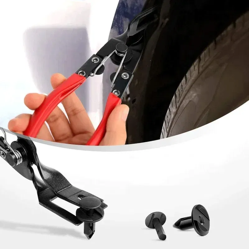 Color Name: Blue - Car Headlight Repair Installation Tool Trim Clip Removal Pliers Van Door Panel Fascia Dash Upholstery Remover Tool Dropshipping
