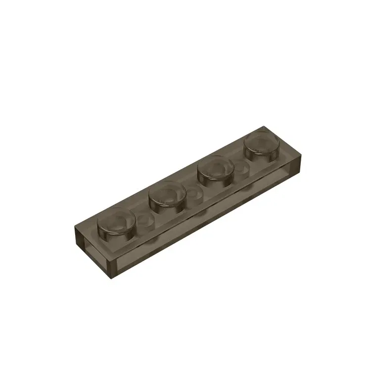 Color: Lavender - Gobricks 10PCS MOC Bricks Parts Plate 3710 1x4 Compatible Assembles Particles For Building Blocks DIY Bricks Educational Toys
