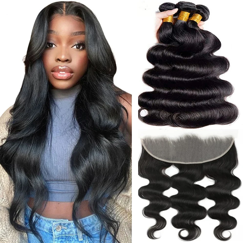 Length: 28 28 28 & Closure20, Color: OMBRE, Ships From: CHINA, Material Grade: Remy Hair, Lace Size: 13" x 4" - Bundles With 13x4 Lace Frontal Brazilian Body Wave 3 Bundles With 13x4 Transparent Lace Frontal Closure Virgin Human Hair Bundle