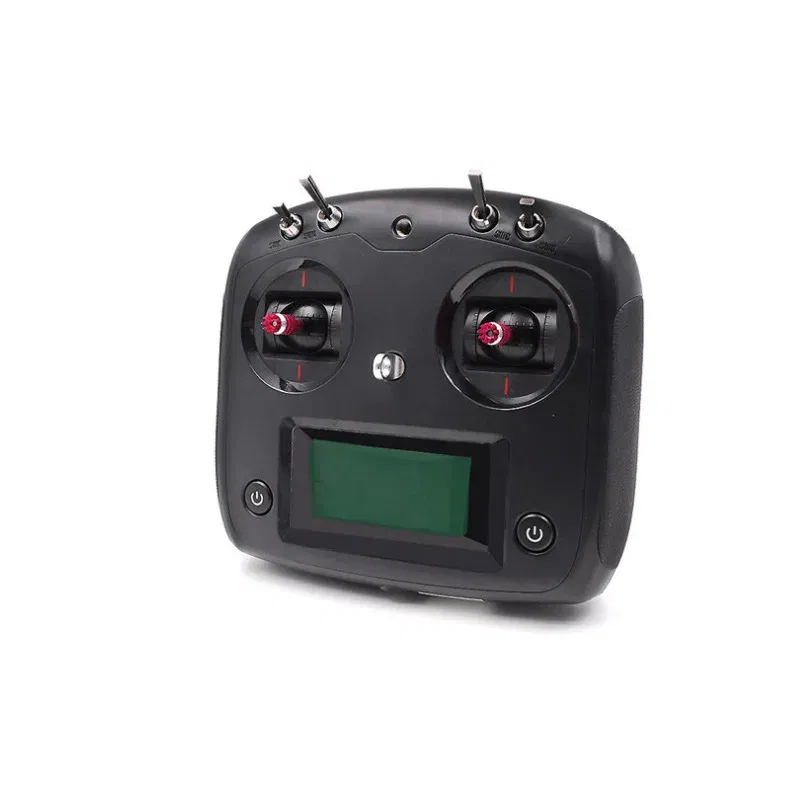 Color: Burgundy - FLYSKY FS-i6S i6S 2.4G 10CH AFHDS 2A Centering Throttle Transmitter iA6B iA10B Receiver RetailBox for RC Cars Boats Drone Toys