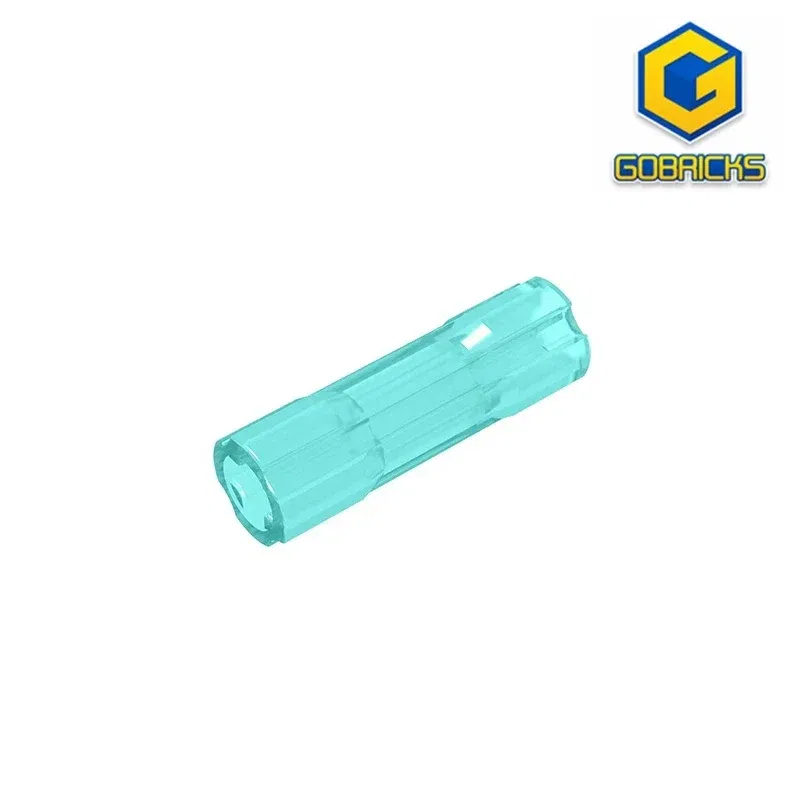 Color: tan - Gobricks GDS-1145  Technical, Axle Connector 3L compatible with lego 26287 children's DIY Educational Building Blocks Technical