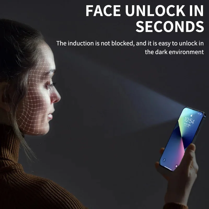 Color: army green - Anti Blue Light Privacy Tempered Glass for iPhone 16 15 Pro Max 14 Plus 13 12 Mini 11 Eye Protection Clear Screen Protector Film