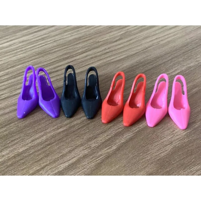 Color: Sky blue - New styles  toy accessories high heels left and right foot MTM shoes for your BB doll BBIKG160