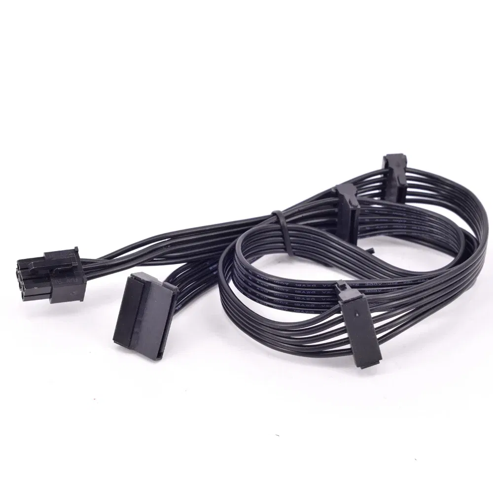 Color: Brown, Cable length: Other - For Seasonic FOCUS PLUS Gold FX Peripheral 4 Pin SATA IDE PCIe CPU Main Power ATX 24 Pin GPU VGA Card Power Supply Mining Cable