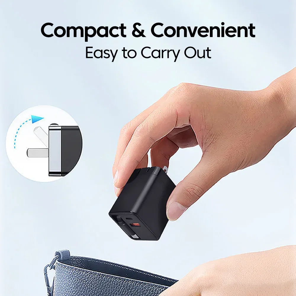 Plug Type: JP - 120W Super Fast Charge Type C USB Phone Charger With Telescopic Retractable USB C Cable For Iphone 16 15 Samsung Laptop