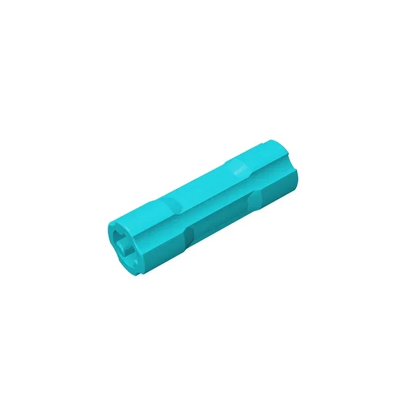 Color: GRAY - Gobricks GDS-1145  Technical, Axle Connector 3L compatible with lego 26287 children's DIY Educational Building Blocks Technical