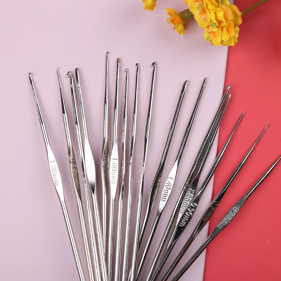 Color: Dark Green - KRABALL Crochet Knitting Hooks Set Needle DIY Handmade Sewing Knit Tool Accessories Set for Sweater DIY Craft Scarf Weaving