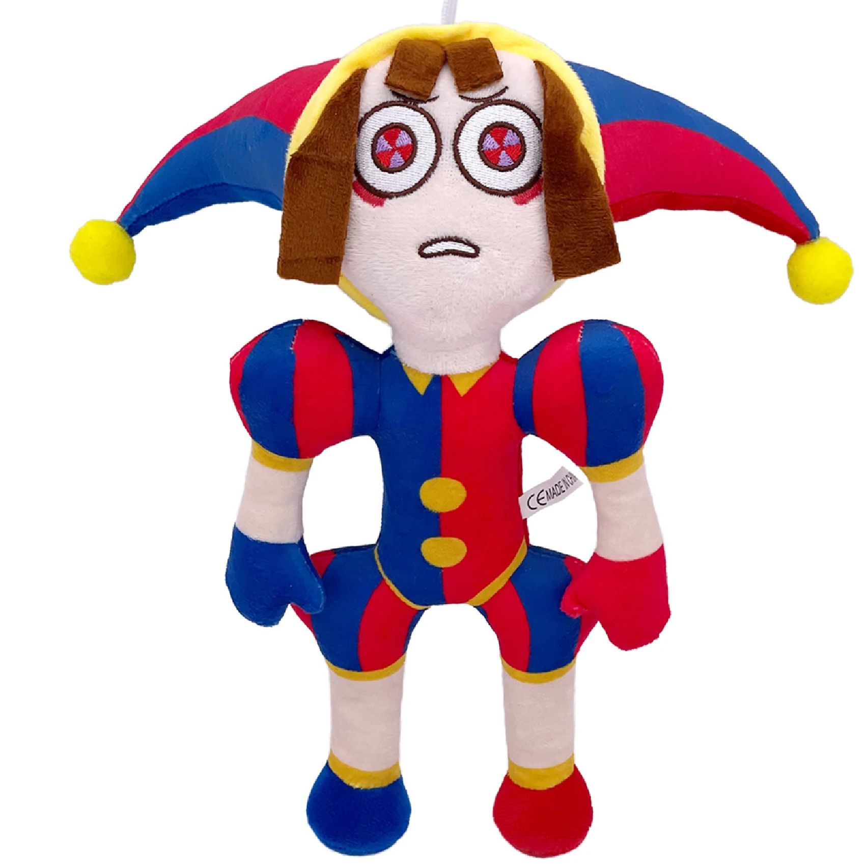 Color: FireBrick - The Amazing Digital Circus Plush Stuffed Plush Anime Plushie Theater Rabbit Cartoon Toys Kawaii Doll Christmas Gifts