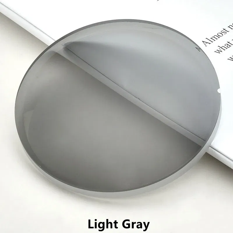 Lenses Color: Gold, Lens Index: 1.61 - YIMARUILI 1.56 1.61 1.67 Polarized Lens Sunglasses Lens UV400 Optical Prescription CR-39 Resin Colorful Mirror Lens 1 Pair