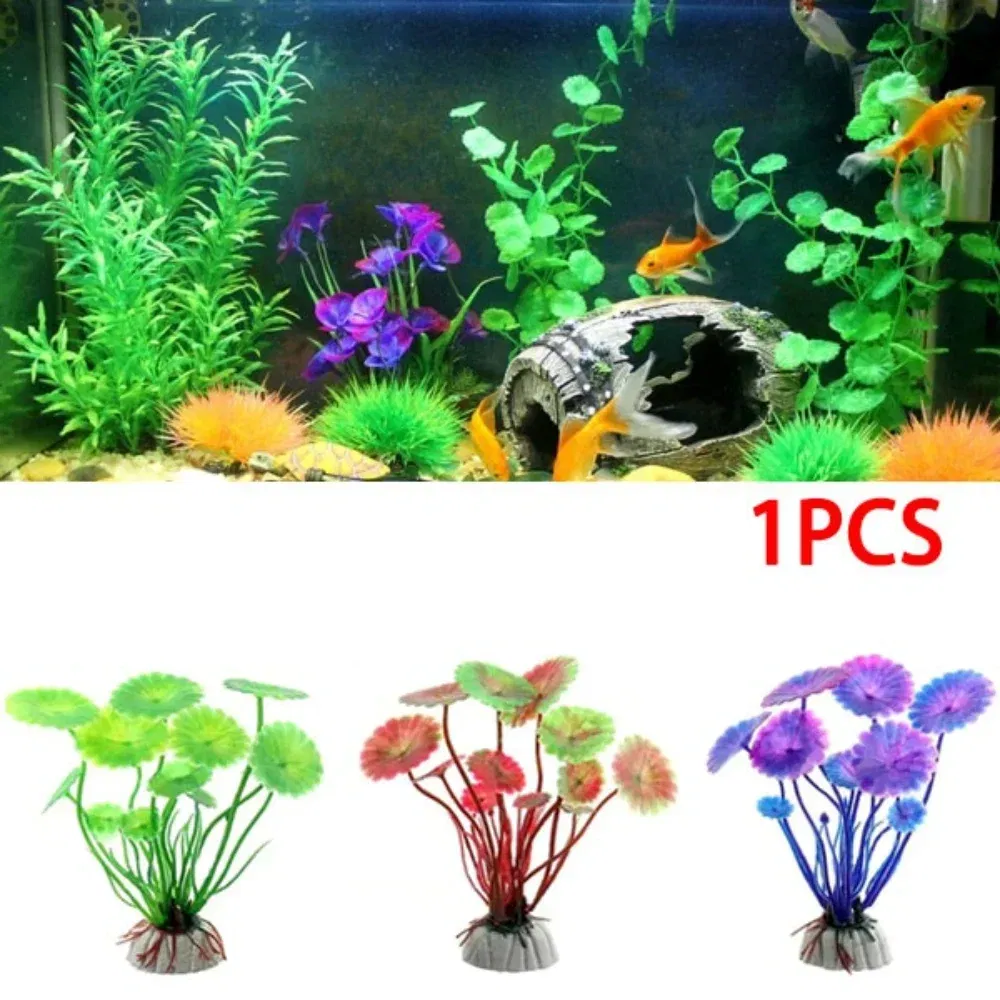 Color: PURPLE - Delysia King Fake Aquatic Plants