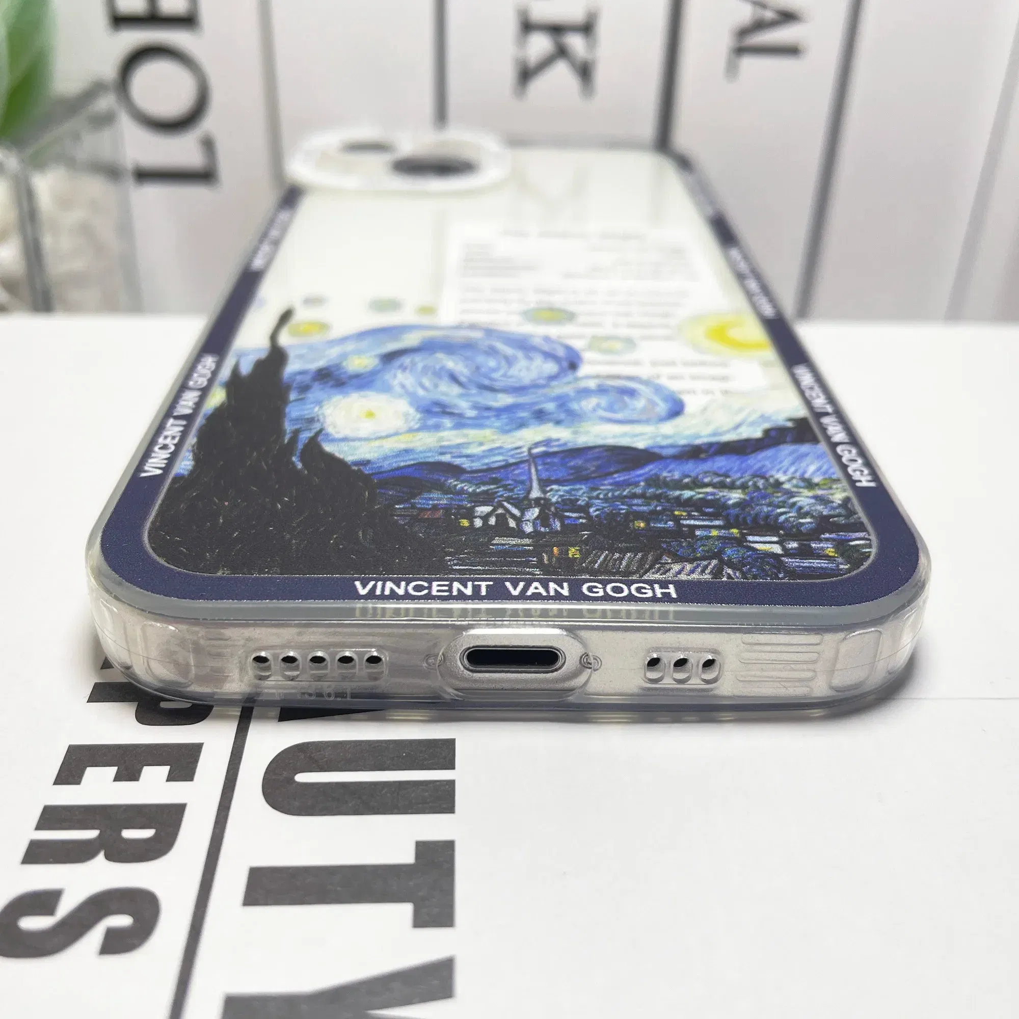 Color: Clear, Material: POLYESTER - Van Gogh Sunflowers The Starry Night Art Aesthetic Phone Case For Samsung Galaxy S10 S20 S21 S22 S23 S24 FE Plus Ultra Note 20