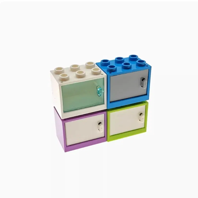 Color: Pink, Ships From: CHINA - CUPBOARD 2X3X2,DOOR 3X2,DRAWER Compatible 92410 4532 4533 30125 35245 4536 Self-Locking Bricks Building Blocks Toys Accessories