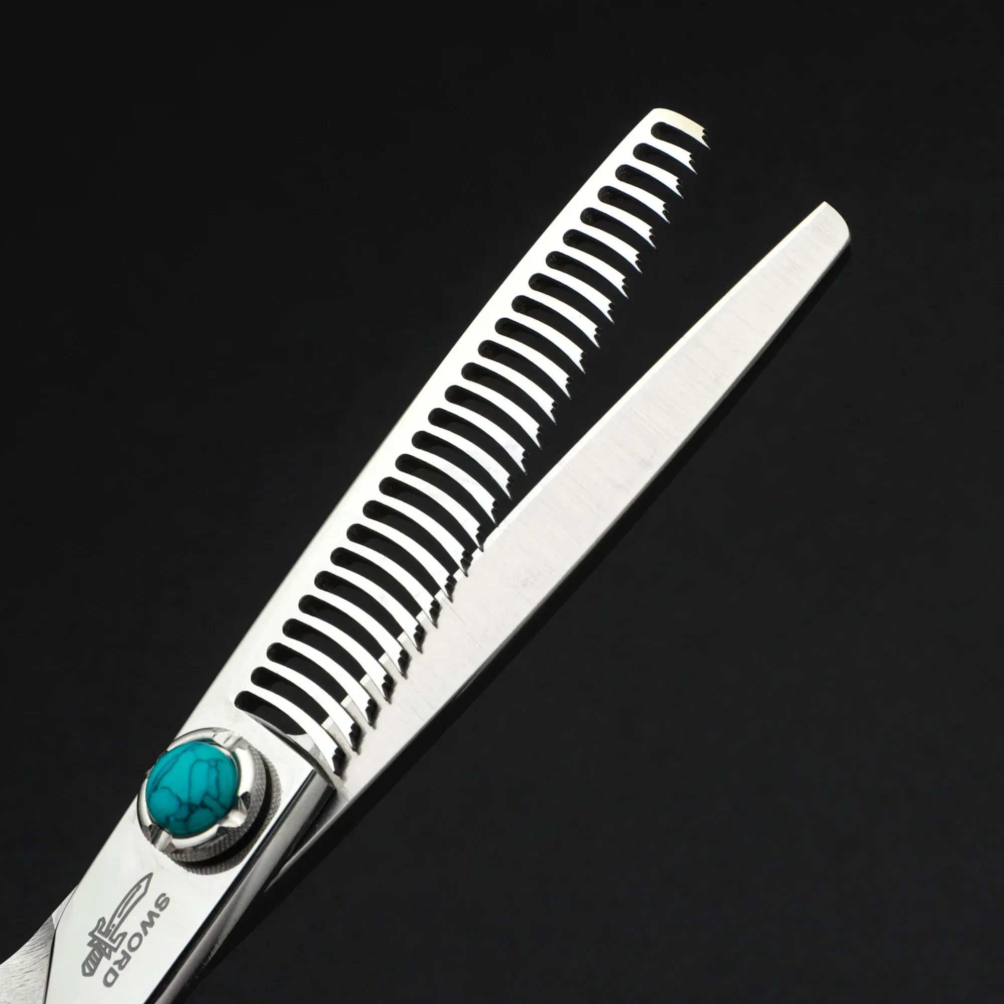 Color: Army Green - MIZUTANI professional hairdressing scissors thinning shears 6-6.5-7 inch barber scissors VG10 steel Hair cutting machine