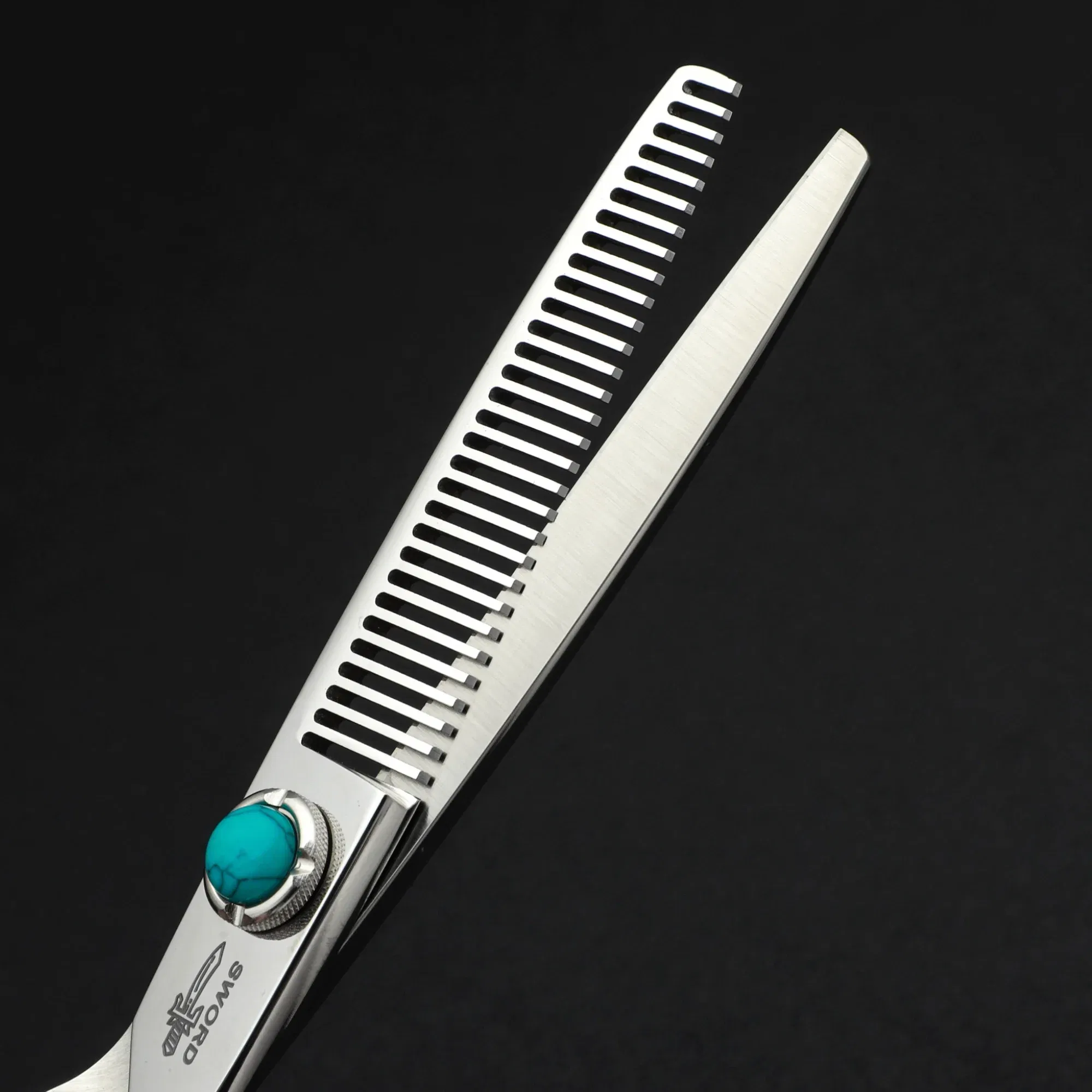 Color: Army Green - MIZUTANI professional hairdressing scissors thinning shears 6-6.5-7 inch barber scissors VG10 steel Hair cutting machine