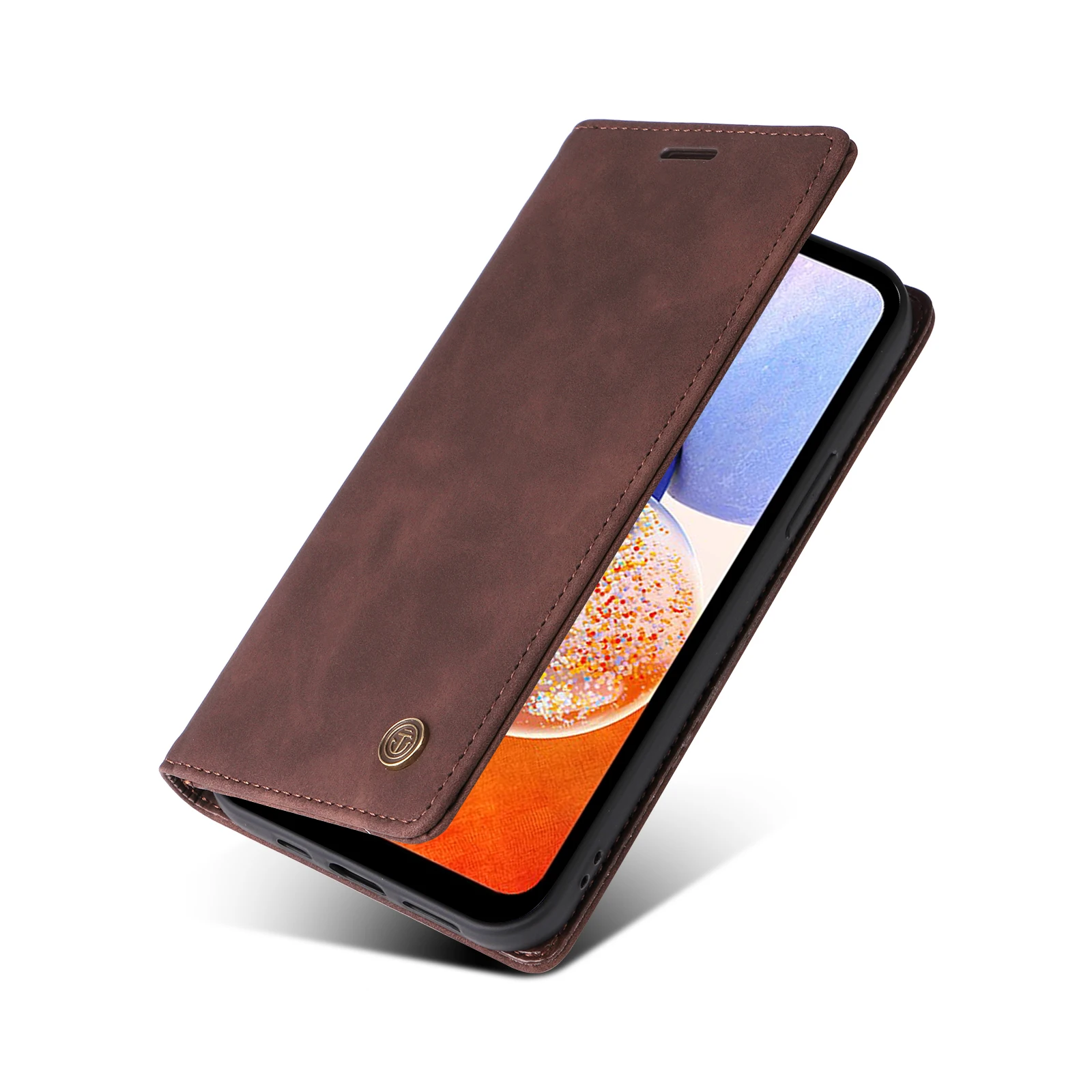 Color: Blue, Material: PE - Leather Wallet Case For Samsung Galaxy A15 A05 A14 A24 A34 A54 A13 A23 A33 A53 A73 A52 A32 A22 A12 A72 A03S A04S Flip Book Cover