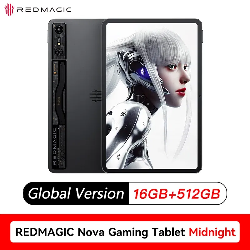 Memory Size: 1GB, Color: black, Ships From: CHINA - Top Version Redmagic Nova Gaming Tablet 10.9" Snapdragon 8 Gen 3 Leading Version 10100mAh 50MP Don't include the Charger