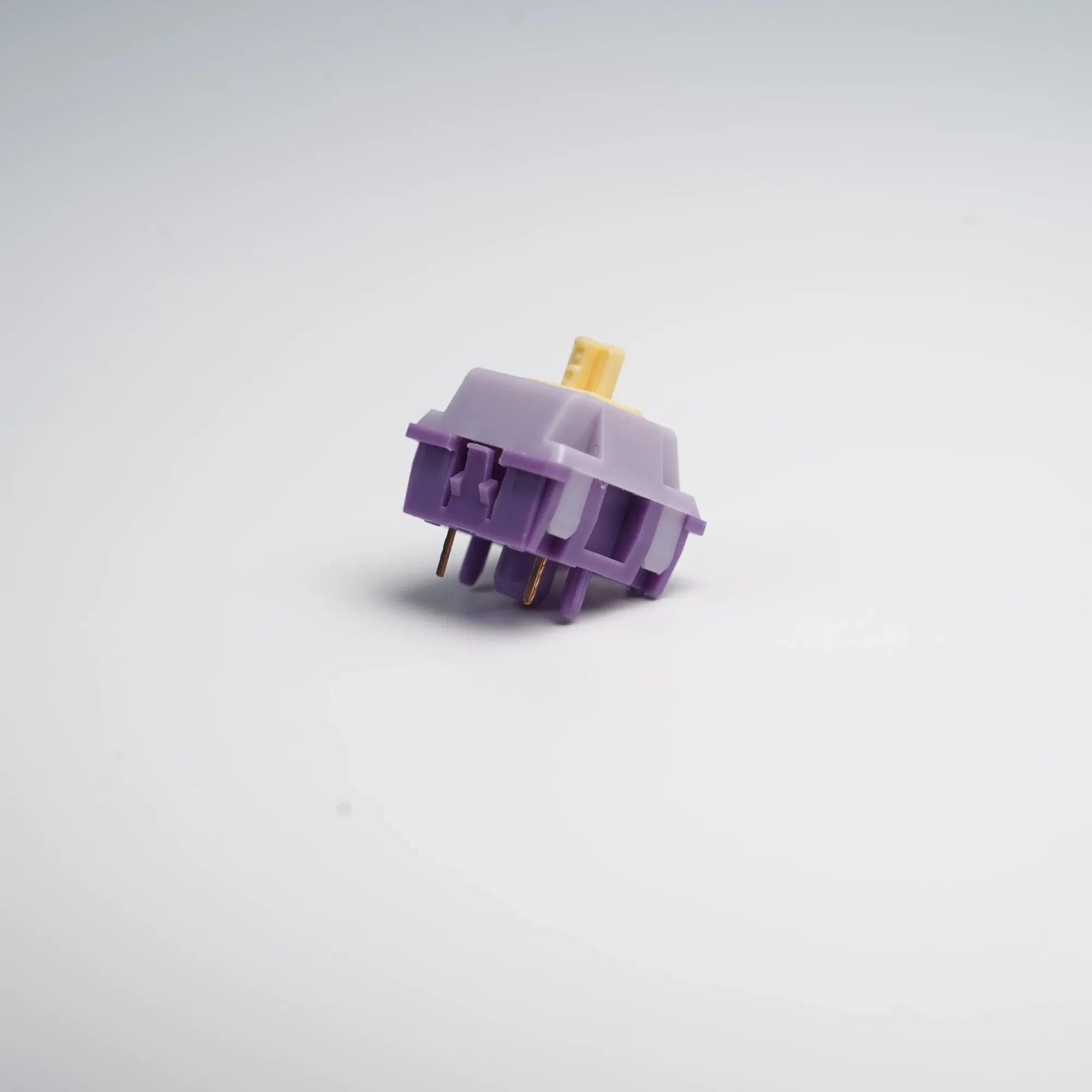 Color: Olive, Axis Body: Brown Switch - KTT Hyacinth Linear Switch Five Pins Switches MX For Mechanical Gaming Keyboards 45g Prelubed