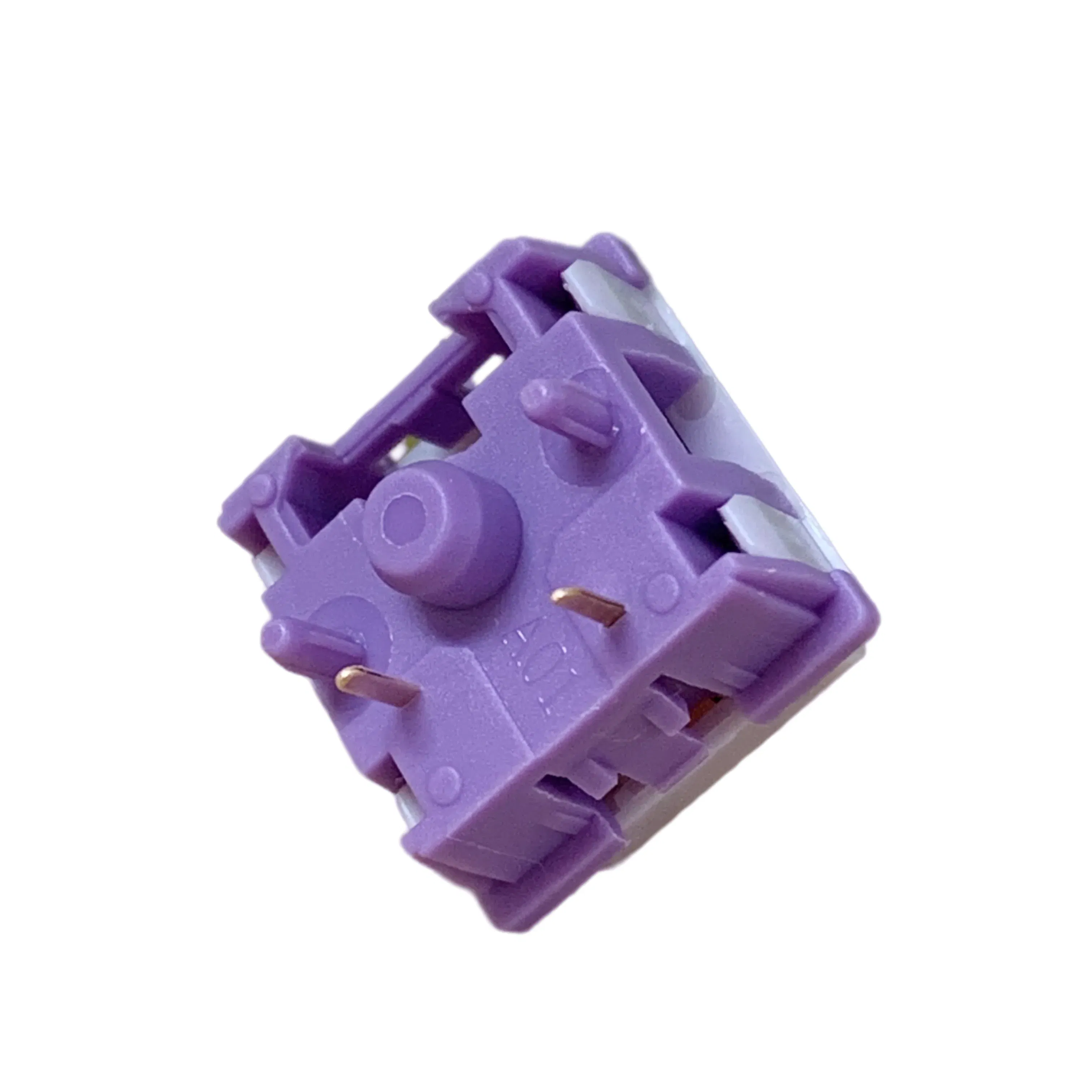 Color: Olive, Axis Body: Brown Switch - KTT Hyacinth Linear Switch Five Pins Switches MX For Mechanical Gaming Keyboards 45g Prelubed
