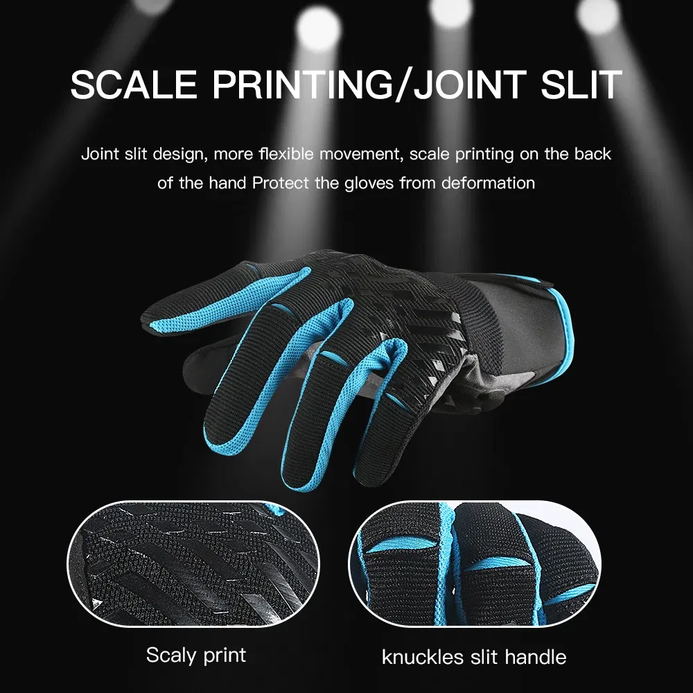 Color: WHITE, Size: S, Ships From: CHINA - Touch Screen Full Fingers Gel Breathable Sports Cycling Gloves MTB Road Bike Riding Racing Women Men Bicycle Gloves