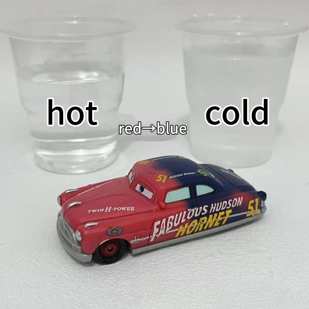 Color: GRAY - Pixar Cars 3 Temperature-variable Model Disney Lightning Mcqueen Racing Family Mack Uncle Car Toy Boy Girl Children Toys Gift