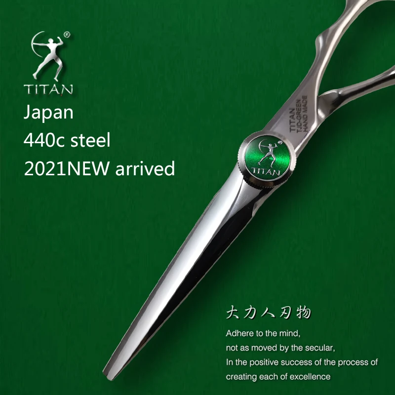 Color: Blue - Titan Hairdressing Scissors 6 Inch Hair Scissors Professional Barber Scissors Cutting Thinning Styling Tool Hairdressing Shear