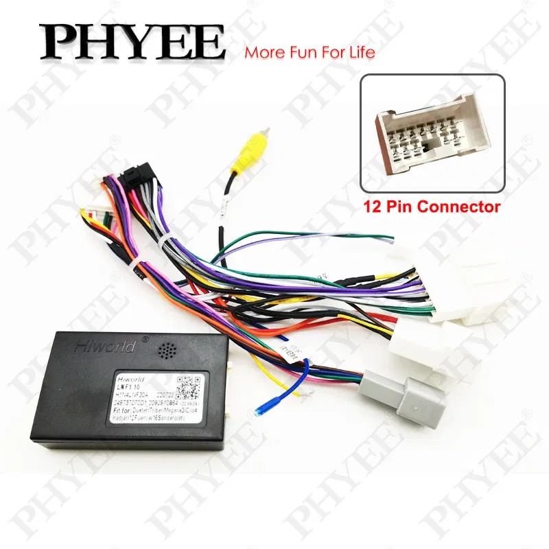 Color Name: Black, Ships From: CHINA - Wiring Harness CAN BUS Decoder 16 Pin Plug Connector Car Android Cable Adapter for Renault Clio 4 Captur Trafic Duster Sandero 2