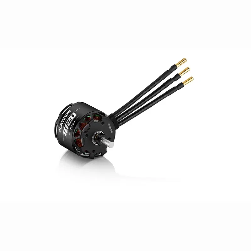 Color: Burgundy - Hobbywing Platinum 4120 4125 4130 41 Series fixed wing Brushless Motor High efficiency / strong performance For Rc Model Parts