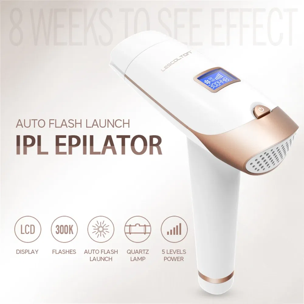 Color: Black, Ships From: CHINA - Lescolton IPL Laser Permanent  Hair Removal Device Bikini Trimmer Laser Epilator for Women Men Facial Armpit Bikini Beard Legs