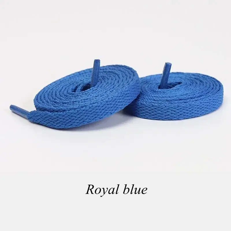 Color: Blue, Ships From: CHINA, Length: 180 cm - 1pair Flat Shoelaces Classic Shoe Laces Fit Fashion Solid Sports Shoelace Casual Unisex Shoe Strings Shoe Accessories