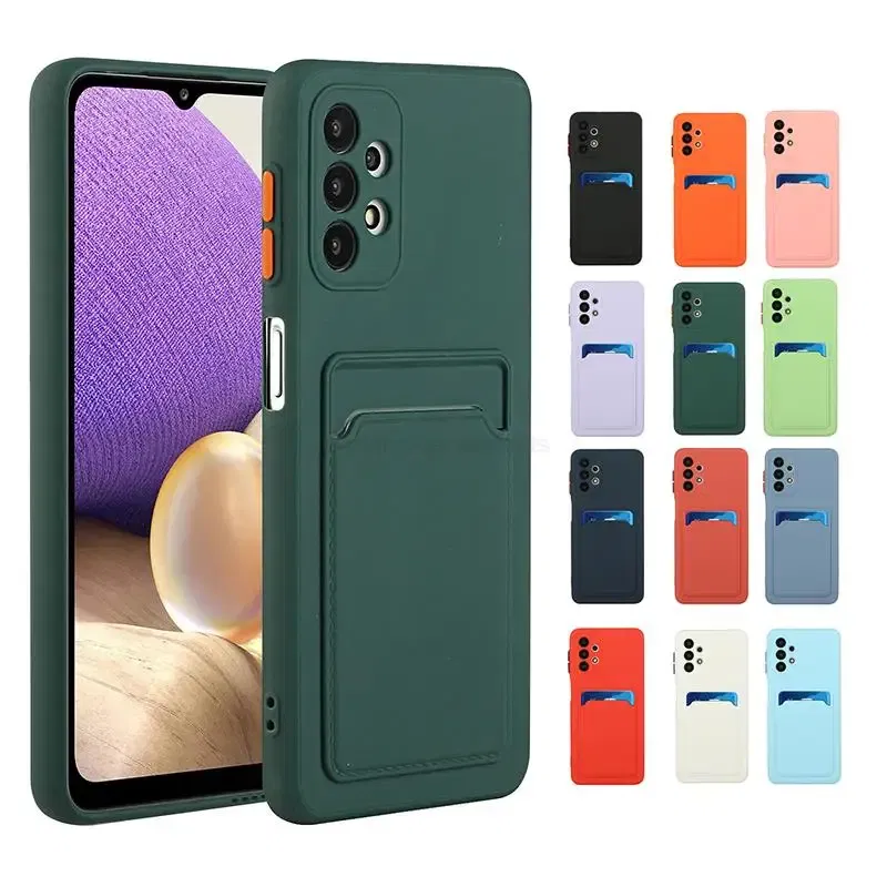 Color: green, Material: Other - Card Holder Wallet Case For Poco M4 Pro Cases For Xiaomi Poco M 4 Pro M4Pro PocoM4 Pro 5G NFC Shockproof Liquid Silicone Cover