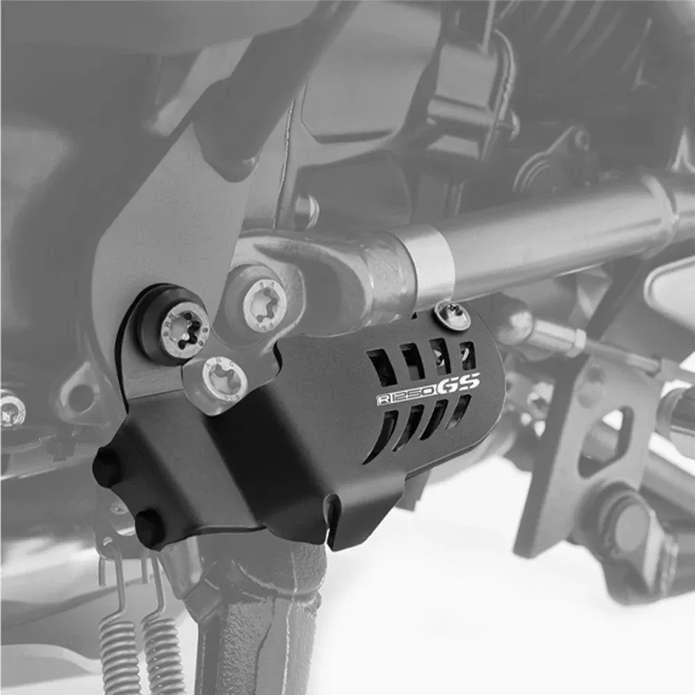 Color: WHITE - For BMW R1200GS R1200 GS LC ADV R1250GS R1250 R 1250 GS Adventure Side Stand Switch Protector Guard R1250RS R1250R R1200R 1200RS