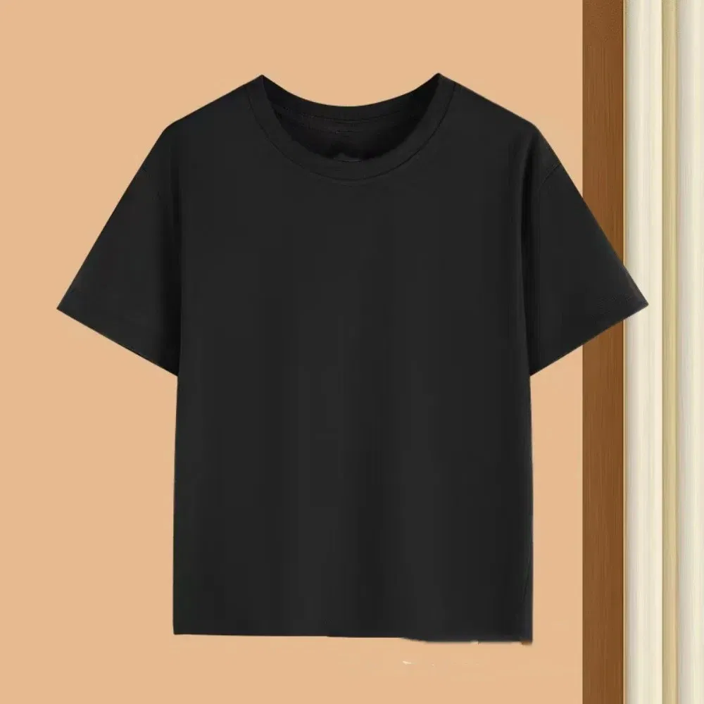 Color: Beige, Kid Size: 12 - Summer Huntrix Kpop Demon Hunters Graphics Cool Printed Girls Boys T Shirts High Quality Fashion Causal Tee Cotton Children Tops