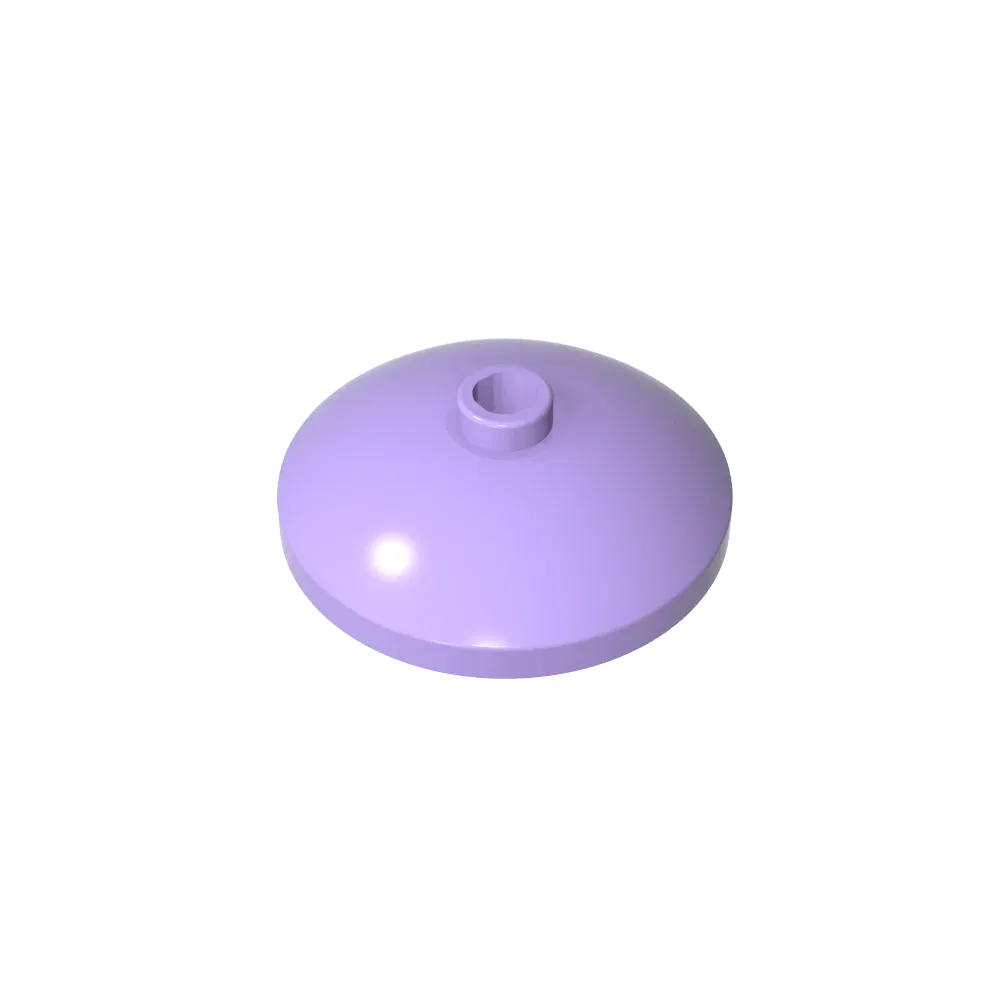 Color: LIGHT GRAY - Gobricks GDS-978 Dish 3 x 3 Inverted (Radar) compatible with lego 43898 35268  DIY Educational Building Blocks Technical