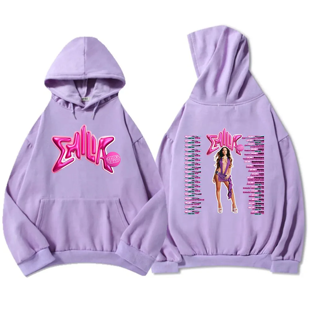 Color: Blue, Size: L - Emilia Mernes MP3 Hoodies Winter Long Sleeve Hooded Pullovers Men Clothes Fleece Pocket Singer Graphic Sweatshirts Print Hoody