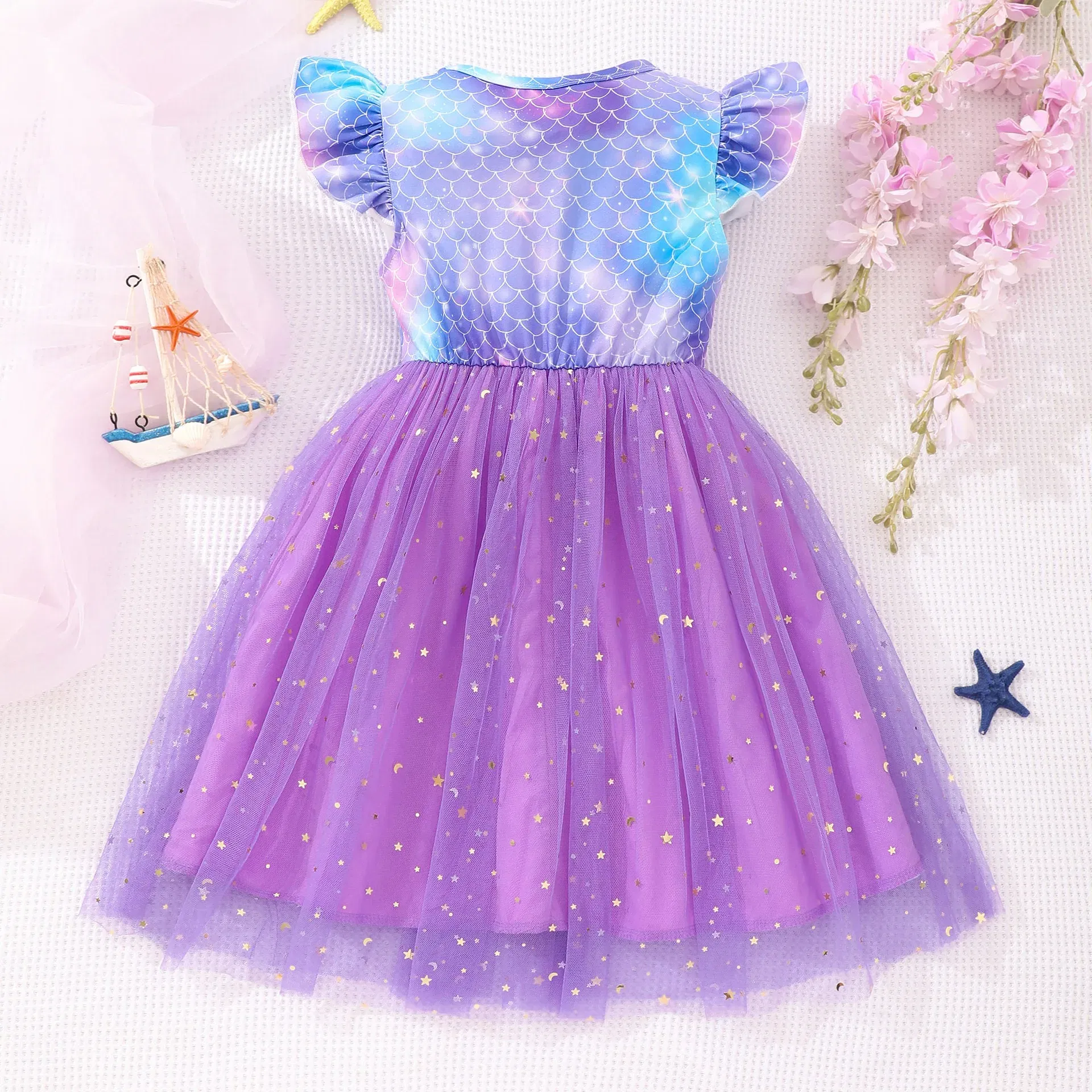 Color: MULTI, Size: One Size, Ships From: CHINA, Height: 164 - KPop Demon Hunter Christmas Princess Dress Girl Fashion Casual Autumn Butterfly Dress Wedding Birthday Party Dress Gift Clothes
