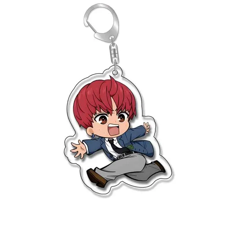 Color: Ivory - Anime Dandadan Momocute Cartoon Key Ring Keychain Jewelry Girl Pendant Fashion Children Gift Accessories Bag Charms Acrylic