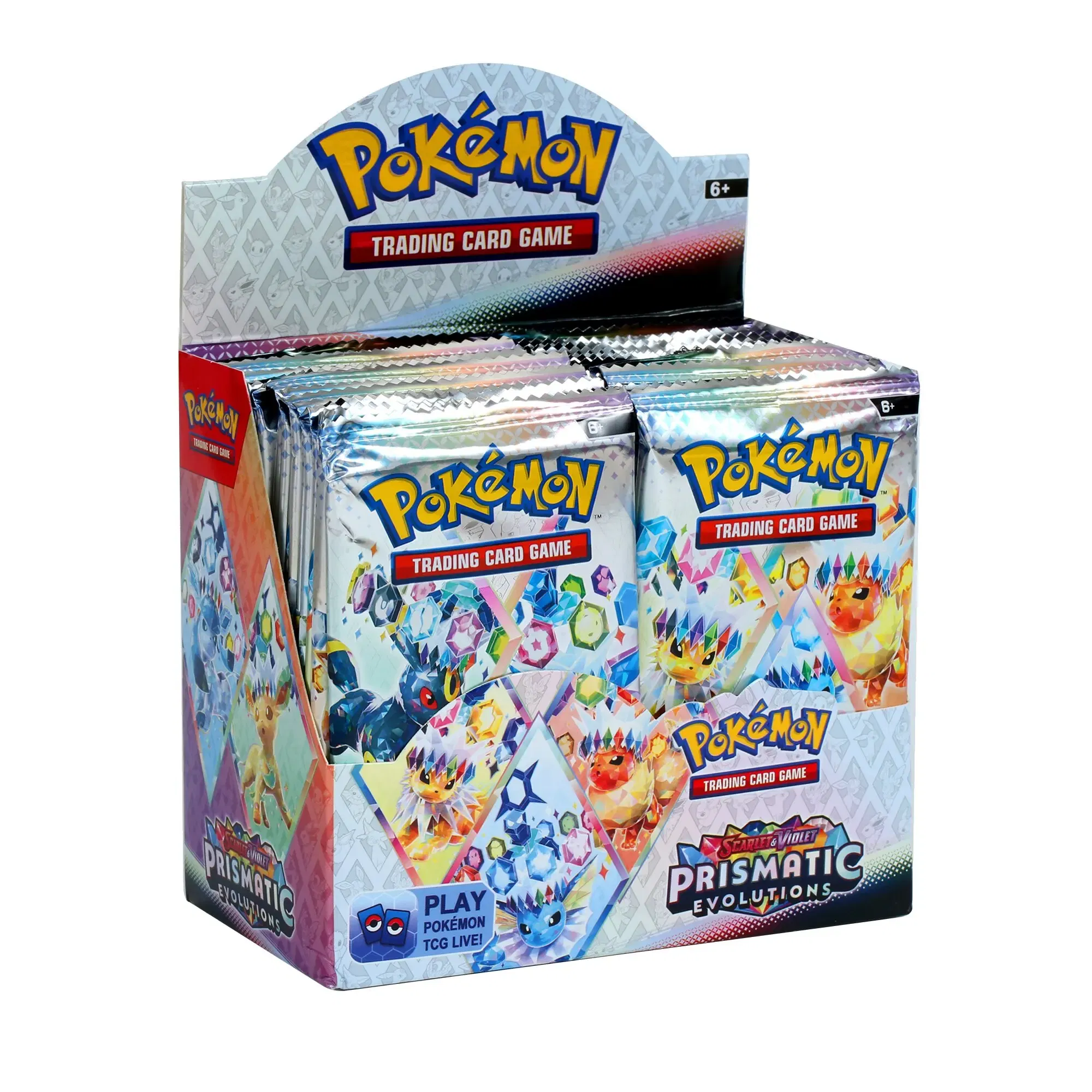 Color: one - *Prismatic Evolutions 360Pcs Pokemon Card Journey Together Stellar Crown 151 Ultra Prism English Booster Battle Transaction *///