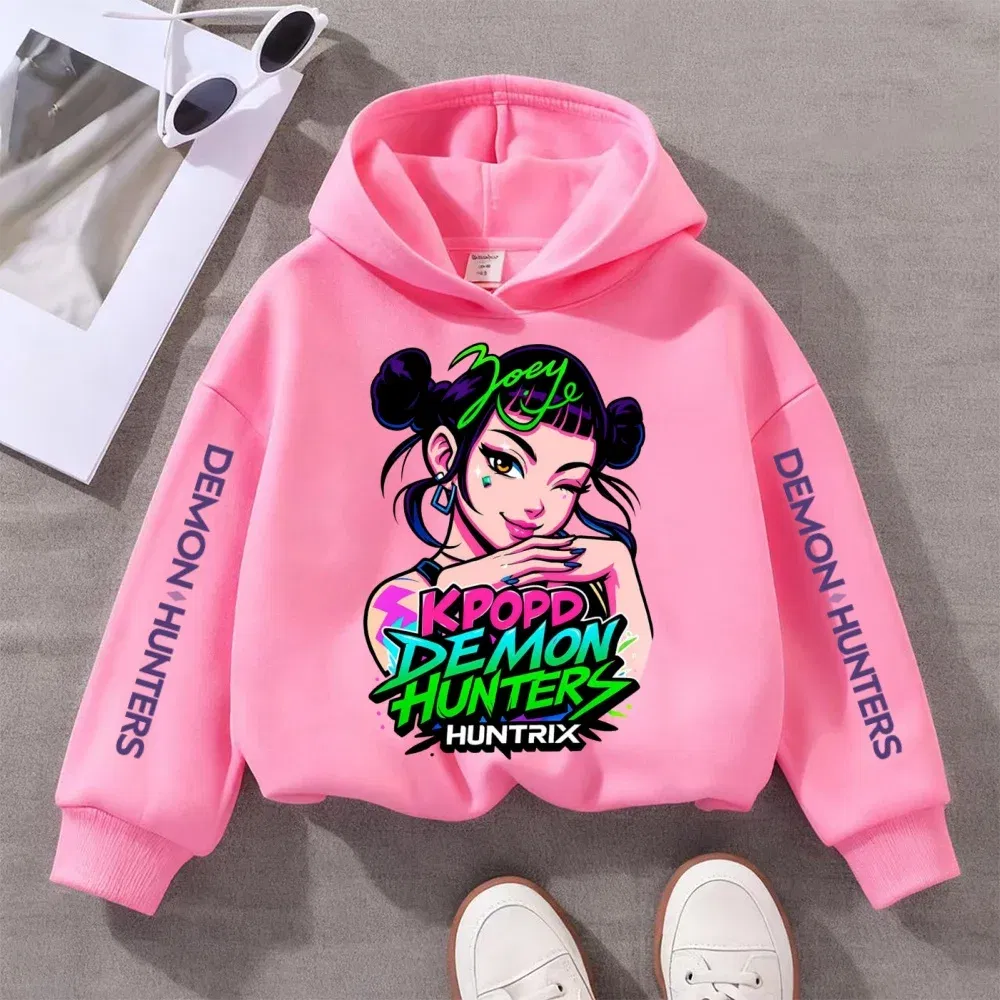 Color: MULTI, Kid Size: 152 - Kpop Witch Hunt Children's clothing, including men's and women's spring and autumn hoodies and fashionable sweatshirts