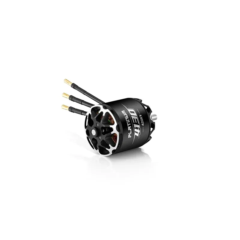 Color: Light Grey - Hobbywing Platinum 4120 4125 4130 41 Series fixed wing Brushless Motor High efficiency / strong performance For Rc Model Parts