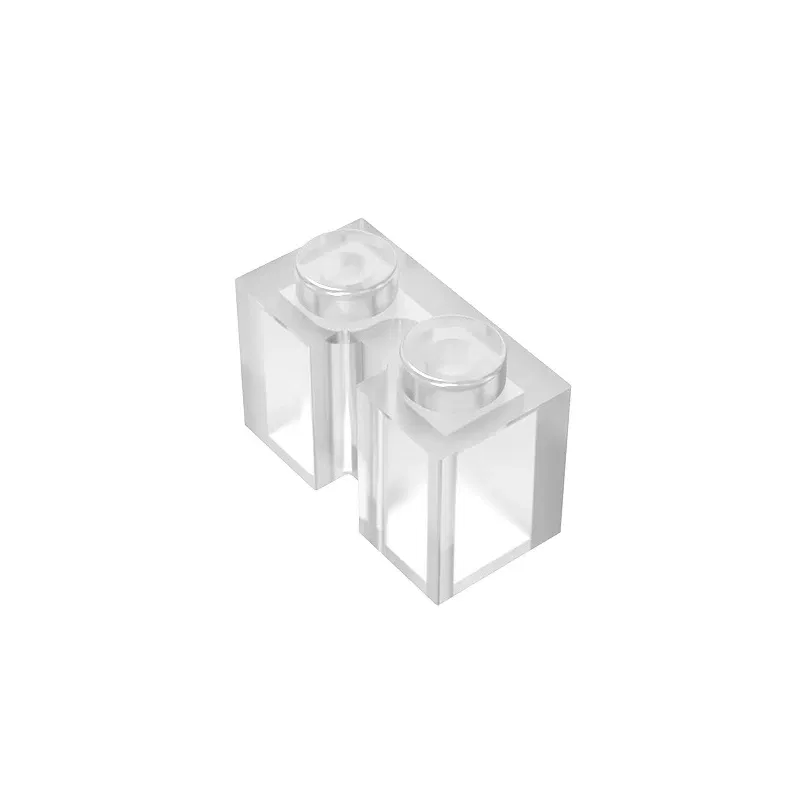 Color: VIOLET/?«?—?…° - Gobricks GDS-798 BRICK 1X2 W. GROOVE compatible with lego 4216 children's toys Assembles Building Blocks Technical