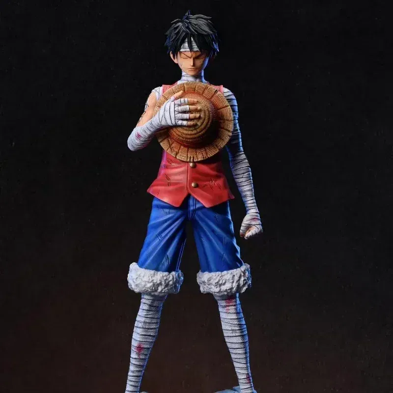 Color: green, Size: 12cm - One Piece Figures 3D2Y Bathed in Blood Zoro Condolence Luffy Sanji Anime Figures Pvc Collection Model Toys doll Kids Gift