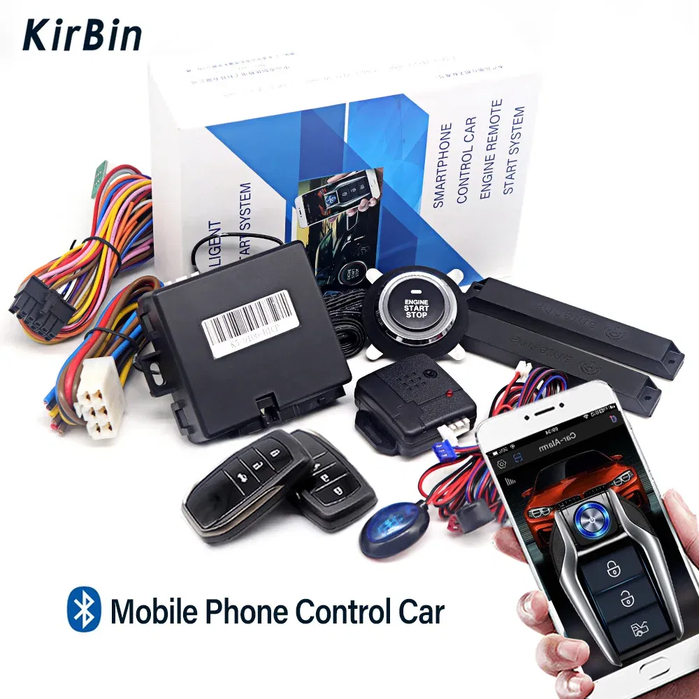 Color: PURPLE - Car Intelligent Security Protection Universal Auto Start Stop System Remote Control Engine Ignition Kit Keyless Entry Autostart