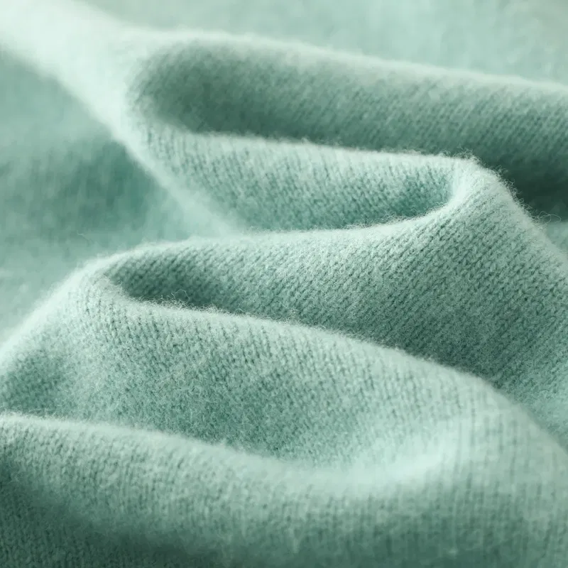 Color: Dark Grey, Size: L, Ships From: CHINA - Men's 100% Pure Wool Cashmere Sweater O-Neck Pullover Knit Sweater Autumn and Winter New Long Sleeve High-End Jumpers Thick Tops