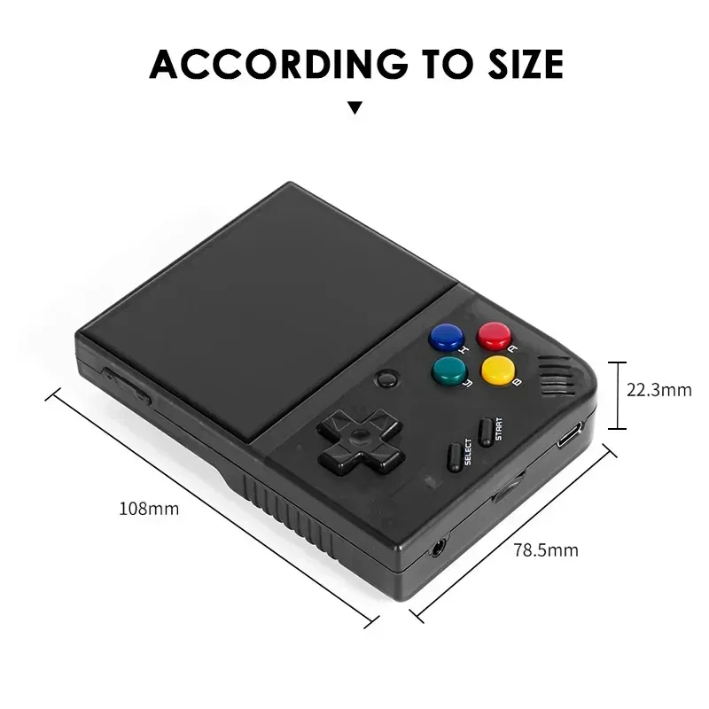 Color: Rose Gold, Bundle: Bundle 2 - MIYOO Mini Plus Portable Retro Handheld Game Console V2 Mini+ IPS Screen Classic Video Game Console Linux System Children's Gift