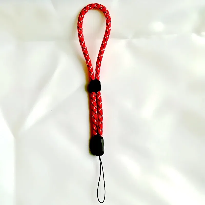 Color: Red / Pink - Phone Strap Anti-lost Adjustable Wrist Straps Hand Lanyard For Phone iPhone Samsung Camera USB Flash Drives Keys PSP Accessories