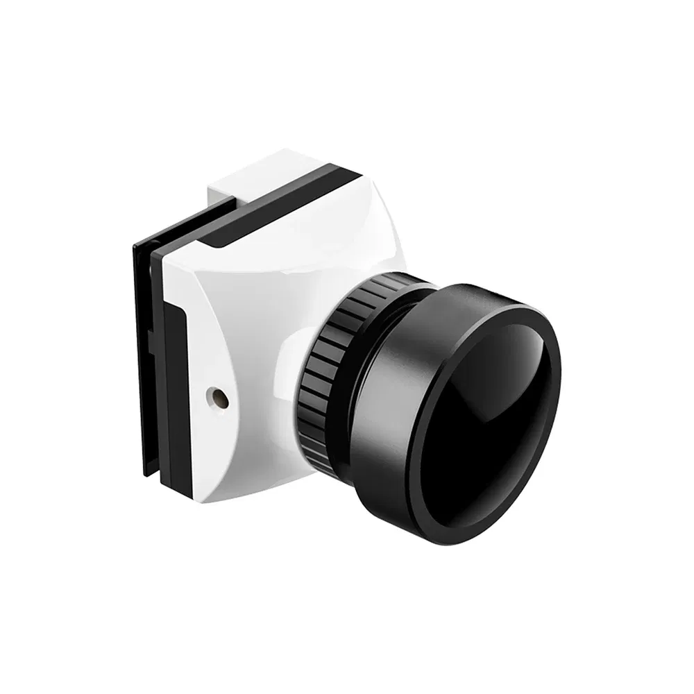 Color: WHITE - Foxeer Cat 3 Micro Mini FPV Camera Low Latency Low Noise 1200TVL 0.00001Lux FPV Night Camera 2.1mm PAL/NTSC For RC Racing Drone