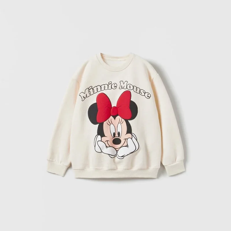 Color: Turquoise, Kid Size: 12M - Spring New Mickey Sweatshirt Loose Fashion Long Sleeved Tops O-neck Children Baby Casual Hoodies Boys Clothing Cartoon Sweater