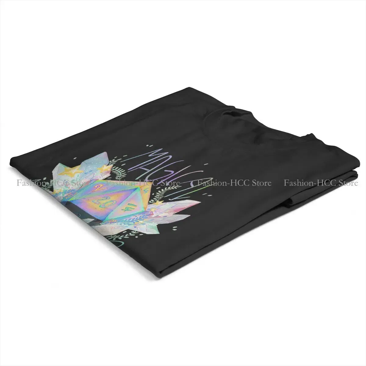 Color: black, Size: S - Magical Nerd Club Style Polyester TShirt DND Game Comfortable Creative Gift Idea T Shirt Stuff